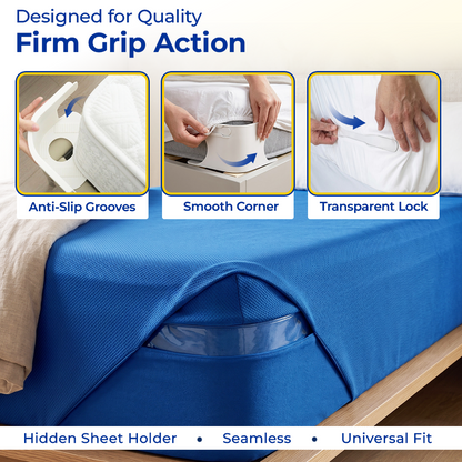 haromora® Hidden Fitted Bed Sheet Holders