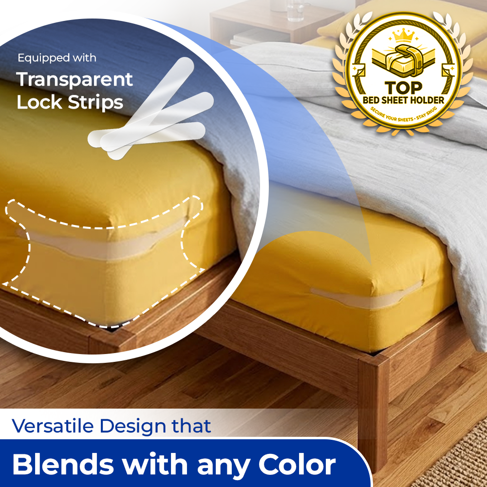 haromora® Hidden Fitted Bed Sheet Holders