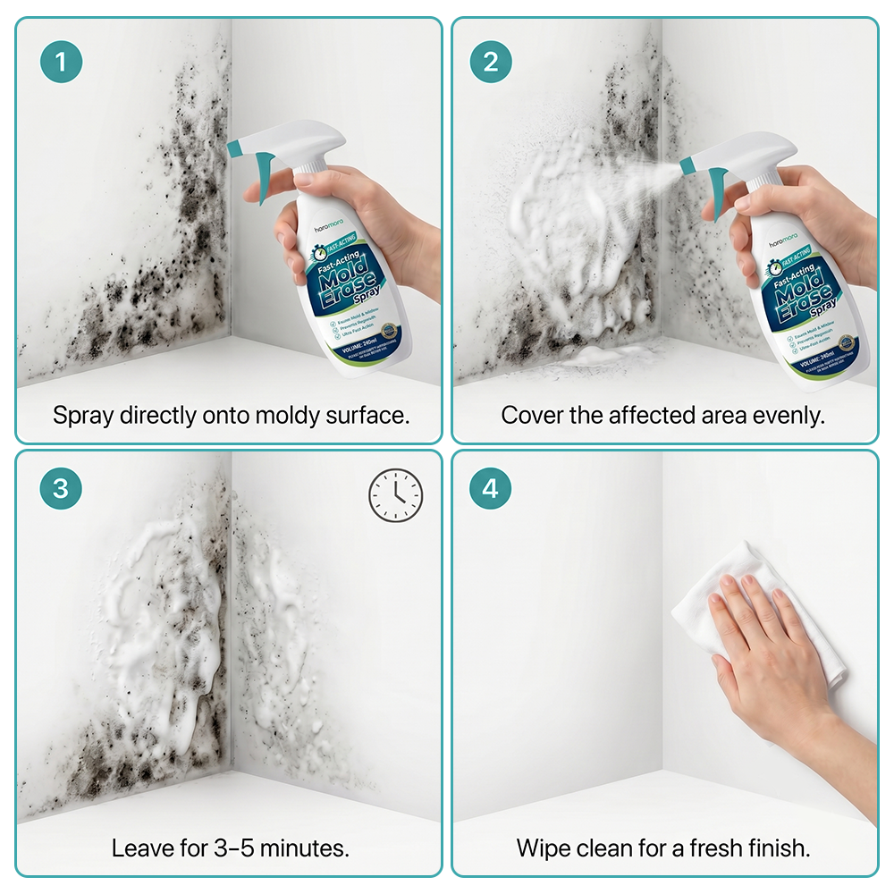 Haromora® Fast-Acting Mold Erase Spray