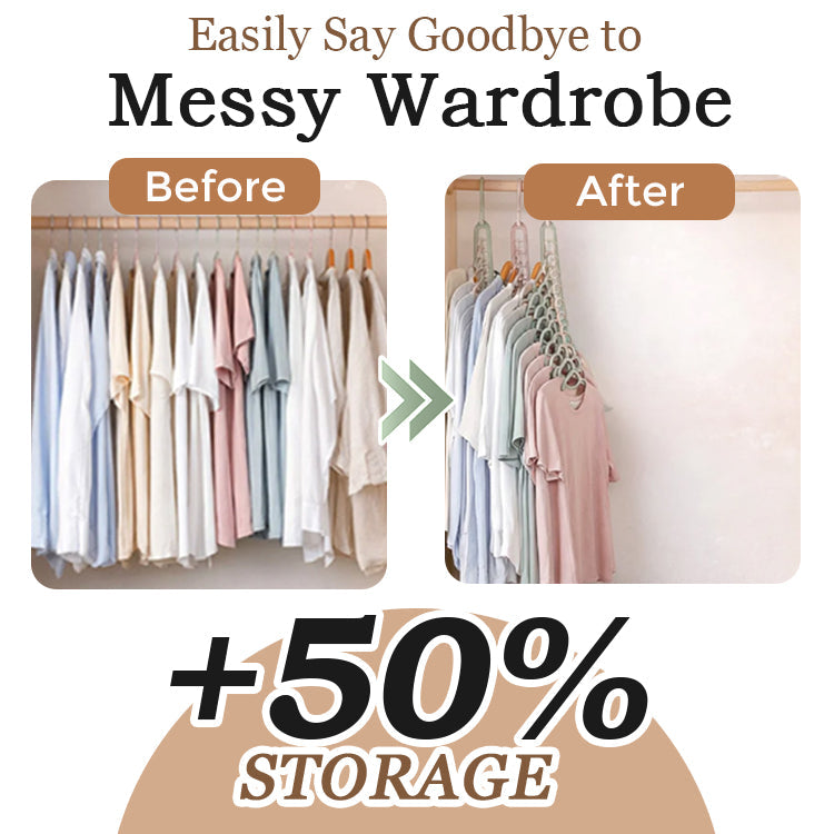 Coopmate® 9-Tier Space Saving Hanger Organizer