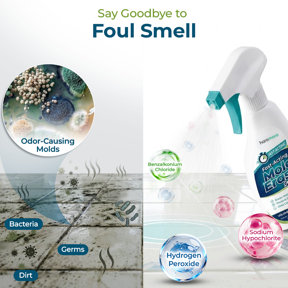 Haromora® Fast-Acting Mold Erase Spray