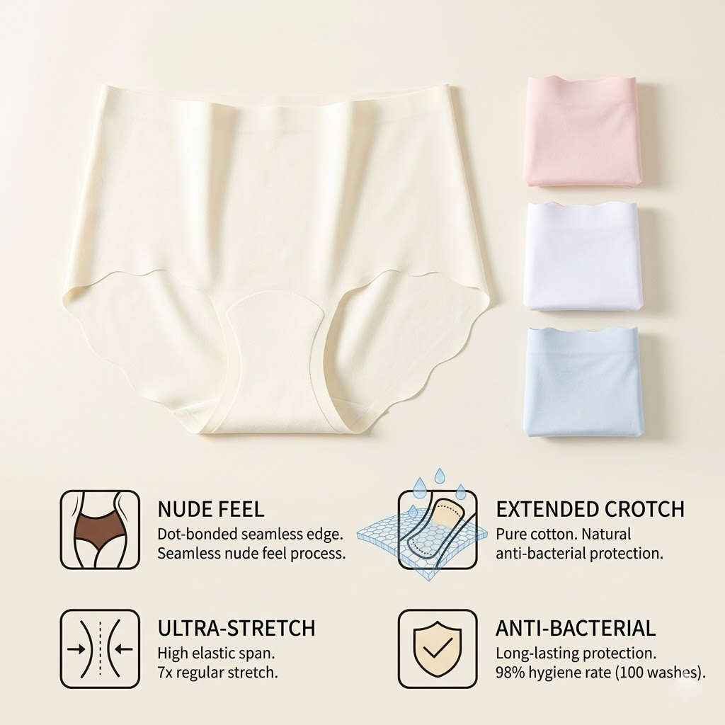 Haromora® Seamless Ice Silk Panties – Comfort All Day
